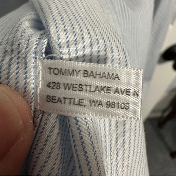 Tommy Bahama Island Modern Fit button front shirt, contrast trim, XXL - Picture 10 of 14